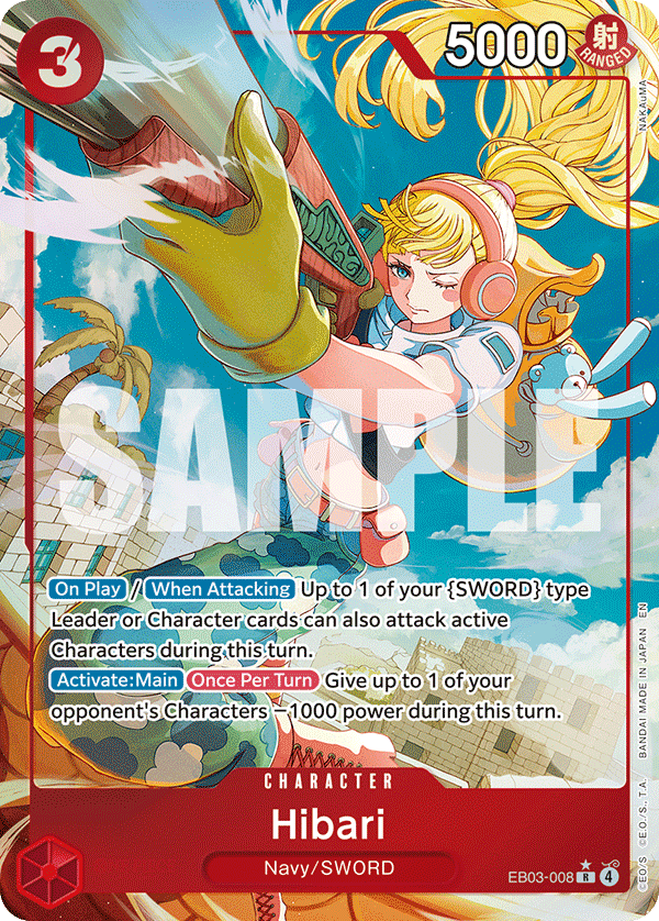 #0008 - Hibari [Alternate Art] EB03 - Alternate Art