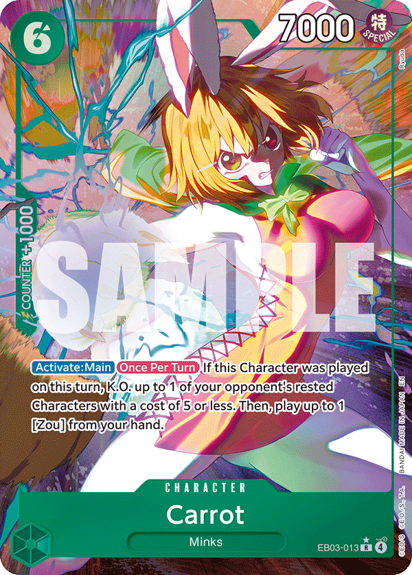 #0013 - Carrot [Alternate Art] EB03 - Alternate Art