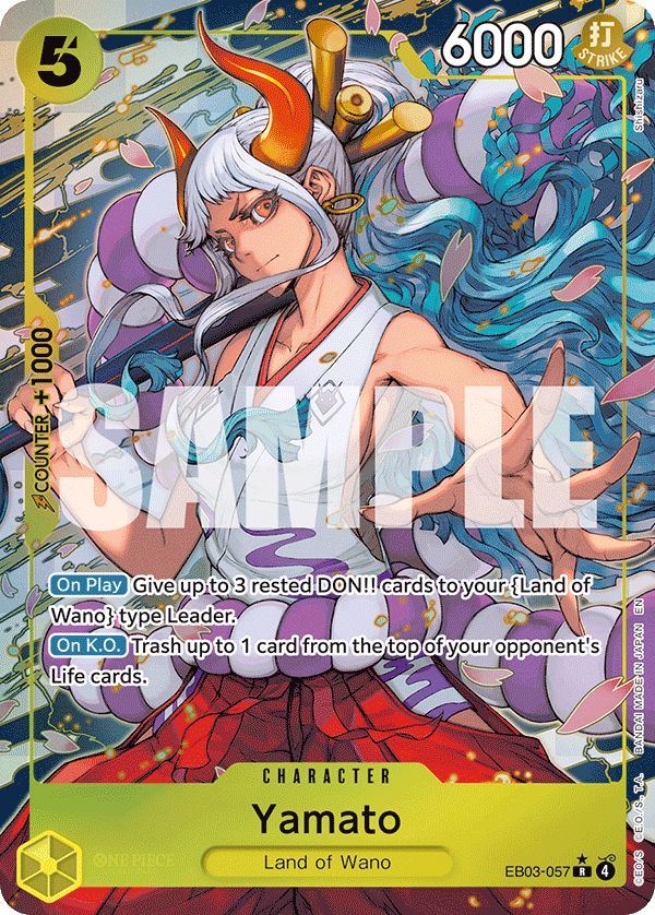 #0057 - Yamato [Alternate Art] EB03 - Alternate Art