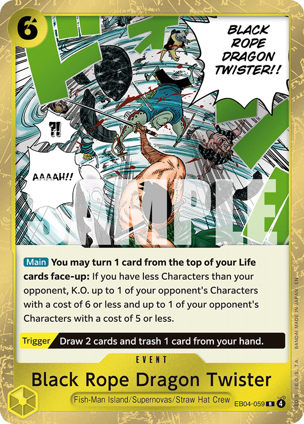 Black Rope Dragon Twiste