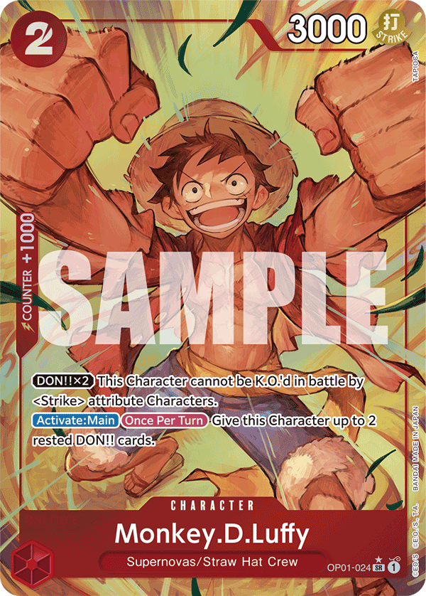 Monkey.D.Luffy (OP01-024) (Alternate Art)