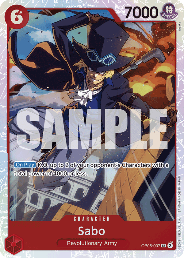 Sabo (OP05-007) (Reprint)