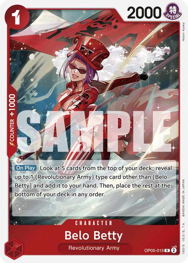Belo Betty (OP05-015) (Reprint)