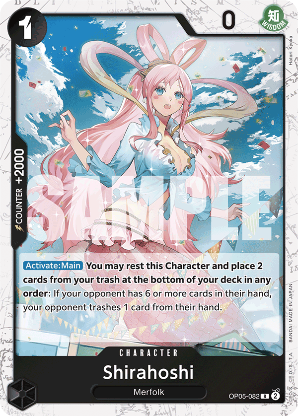 Shirahoshi (OP05-082) (Jolly Roger Foil)