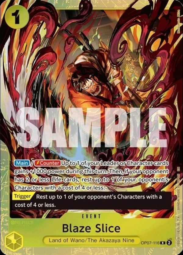 Blaze Slice (Premium Card Collection -Best Selection Vol. 5-)