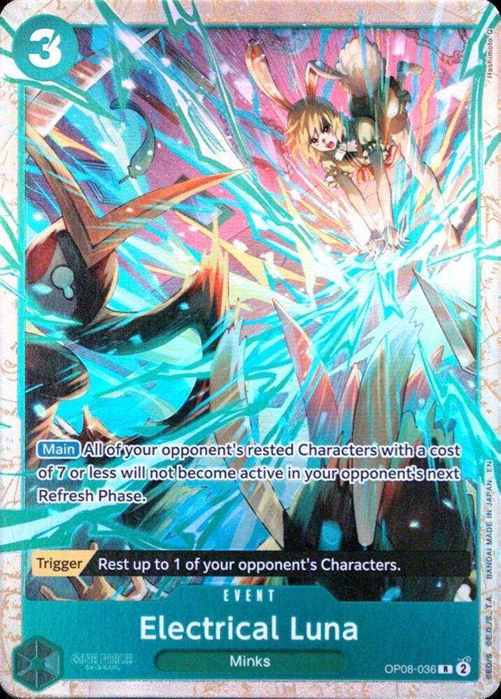 Electrical Luna (Premium Card Collection -Best Selection Vol. 5-) — One Piece Promotion Cards #036