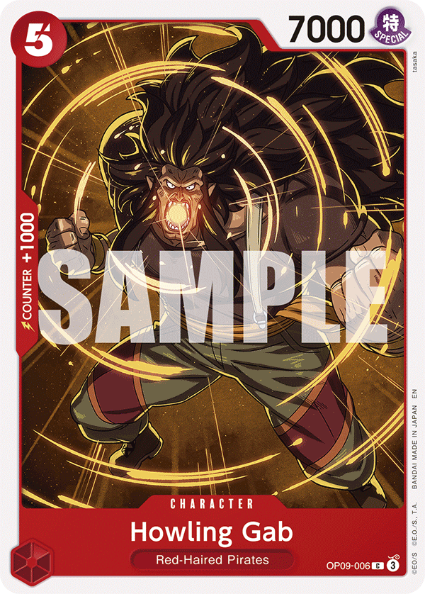 Sample card Image for Howling Gab (Reprint)