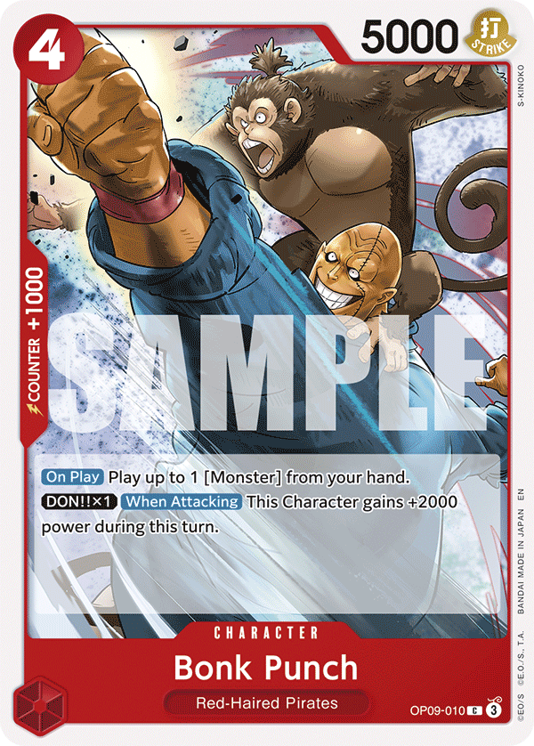 Sample card Image for Bonk Punch (Reprint)