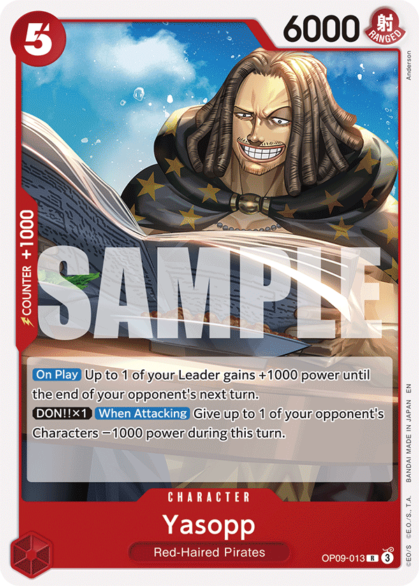 Sample card Image for Yasopp (Reprint)