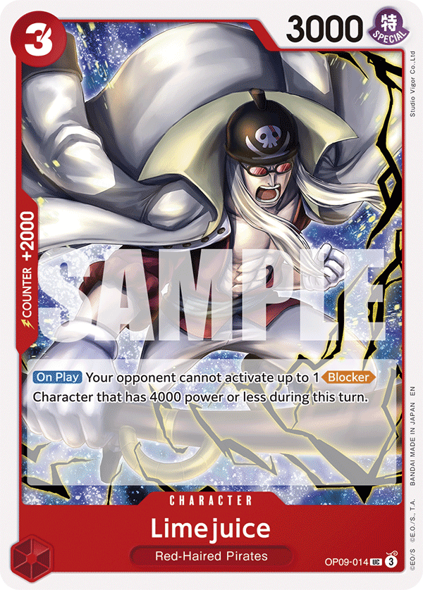 Sample card Image for Limejuice (Reprint)