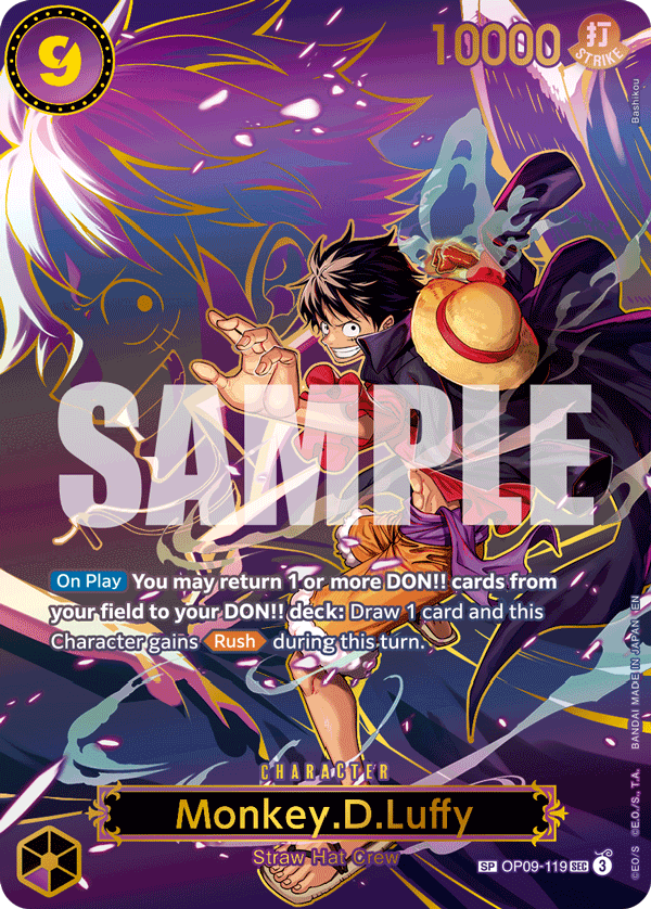 Monkey.D.Luffy - OP09-119 (SP)