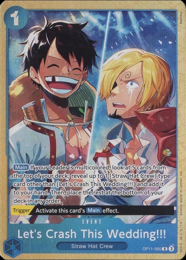 Let's Crash This Wedding!!! (Premium Card Collection -Best Selection Vol. 5-)