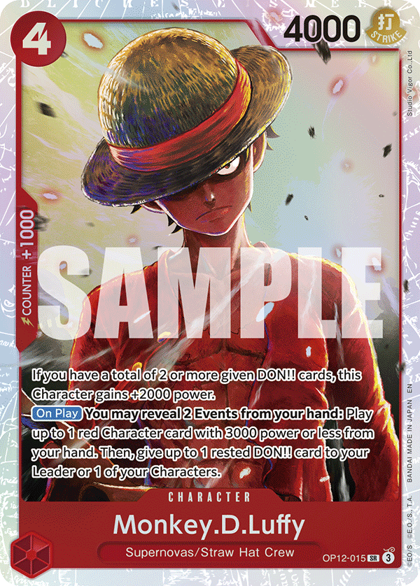 #0015 - Monkey.D.Luffy OP12
