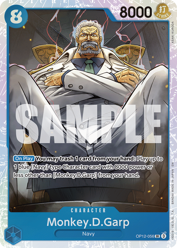 #0056 - Monkey.D.Garp OP12