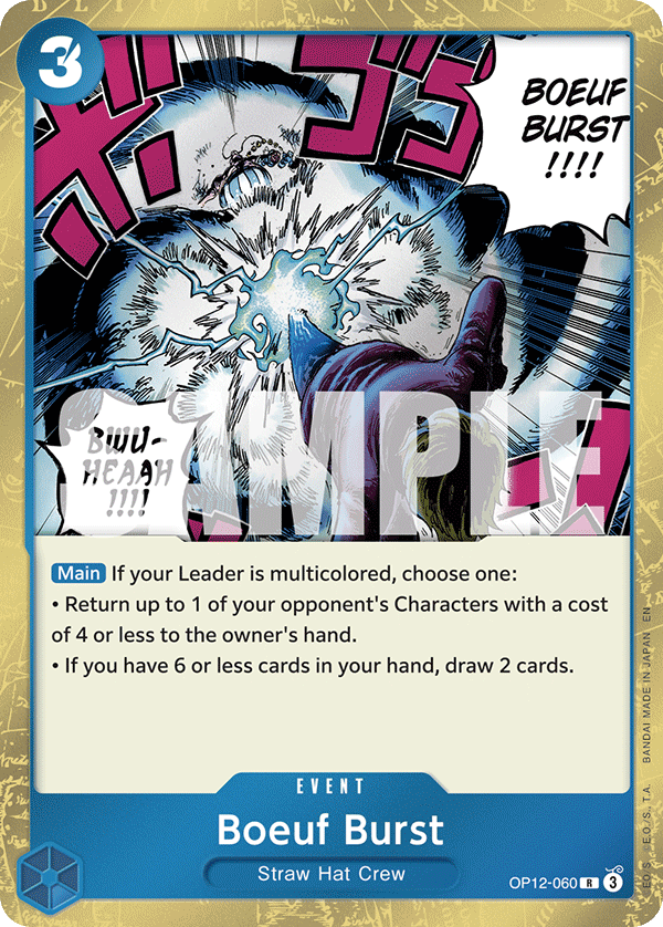 #0060 - Boeuf Burst OP12
