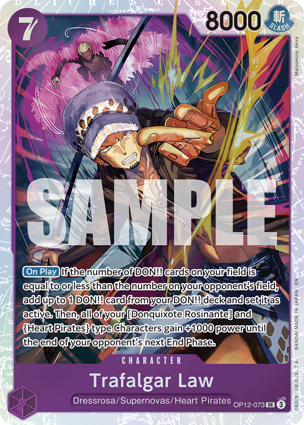 #0073 - Trafalgar Law OP12