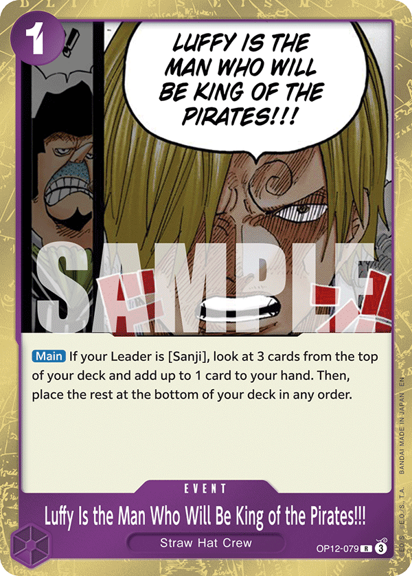 #0079 - Luffy Is the Man Who Will Be King of the Pirates!!! OP12