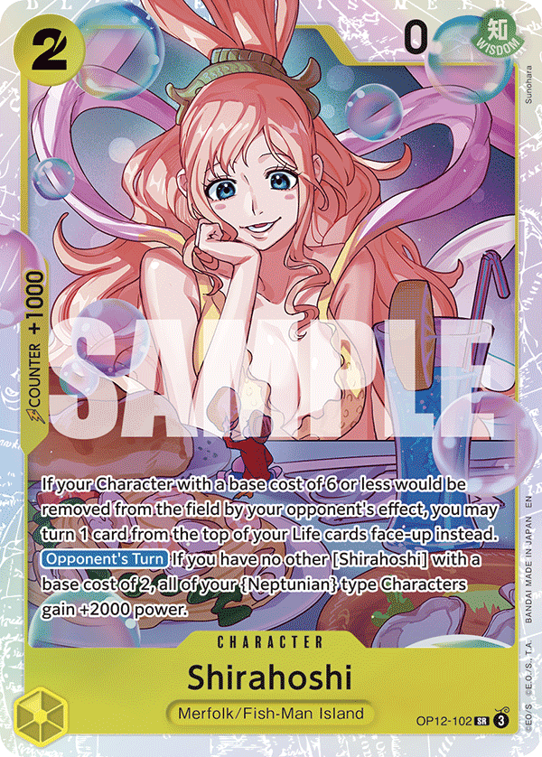 #0102 - Shirahoshi OP12
