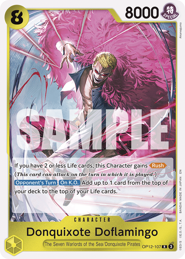 #0107 - Donquixote Doflamingo OP12