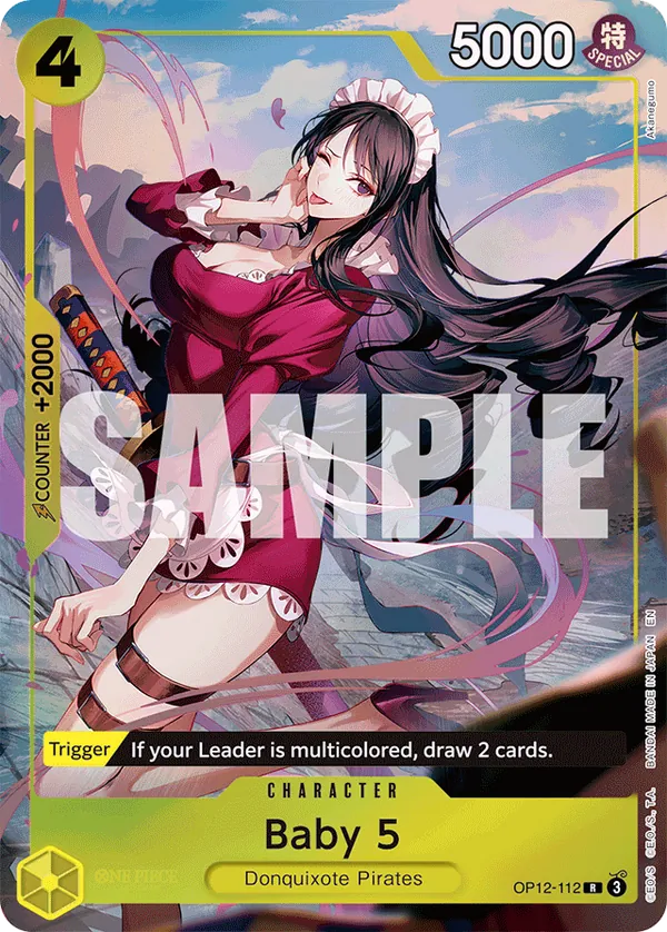 Baby 5 (Premium Card Collection -Best Selection Vol. 5-) — One Piece Promotion Cards #112