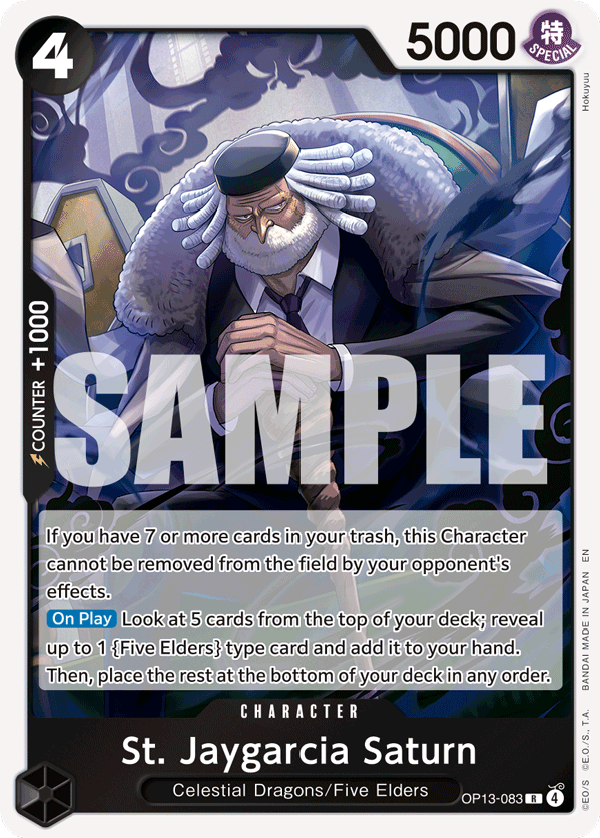 #0083 - St. Jaygarcia Saturn OP13