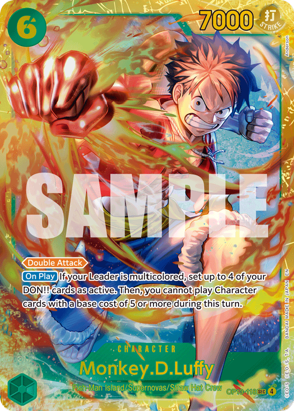 Monkey D. Luffy — Red Super Alternate Art, OP-13