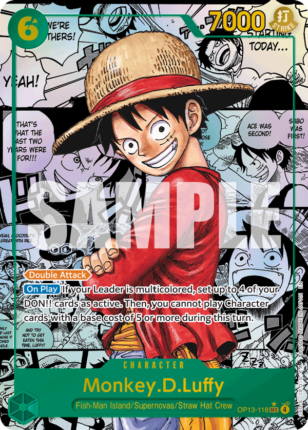 Monkey.D.Luffy (118) (Super Alternate Art)