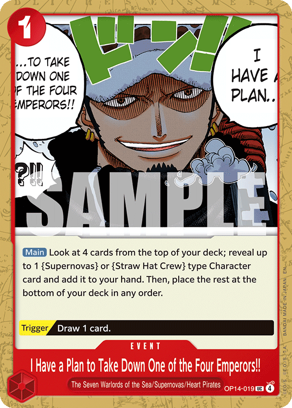 I Have a Plan to Take Down One of the Four Emperors!!