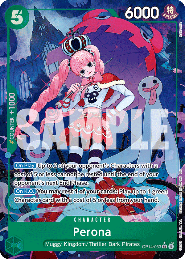Perona - OP14-033 (Alternate Art)