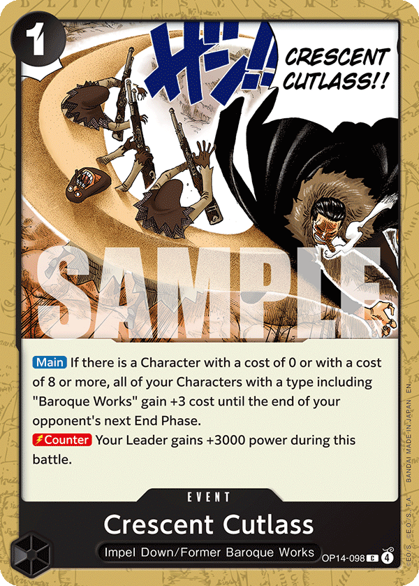 Crescent Cutlass (OP14)