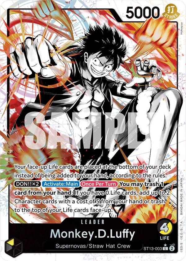 Sample card Image for Monkey.D.Luffy (003) (Parallel)