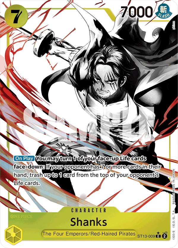 #009 - Shanks [Alternate Art] ST13-009 - Alternate Art