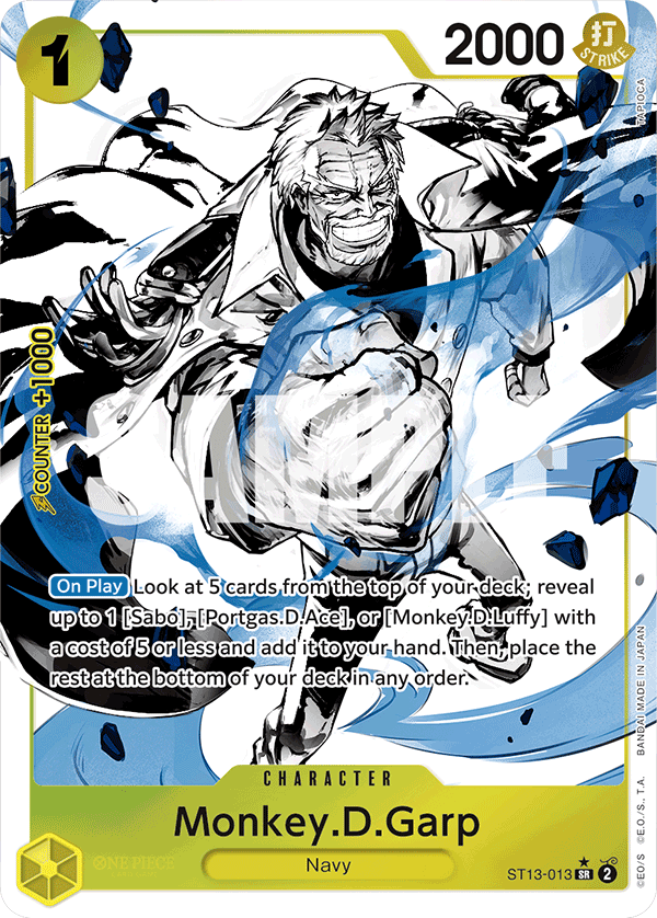 Sample card Image for Monkey.D.Garp (Parallel)