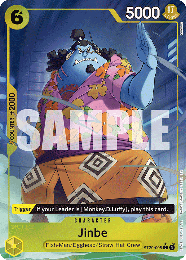 Sample card Image for Jinbe (Full Art)