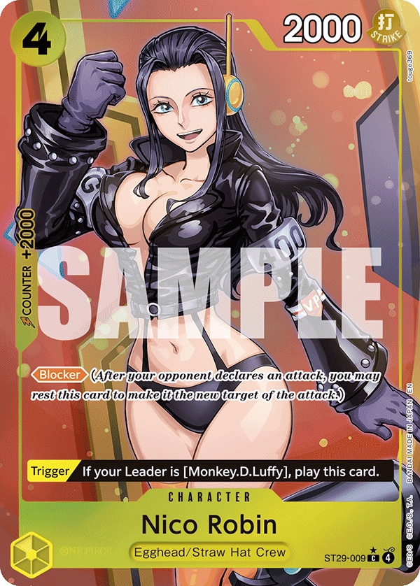 Sample card Image for Nico Robin (Full Art)